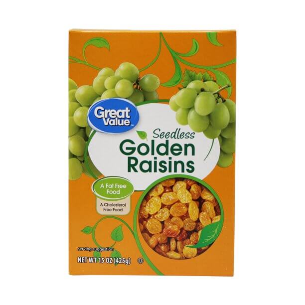 Golden special premium raisins